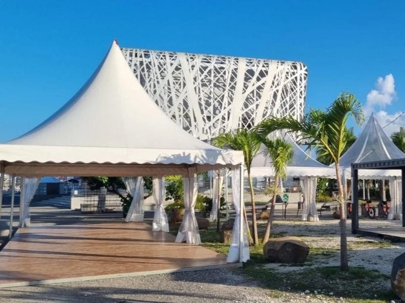 tente et parquet location macte mémorial acte guadeloupe